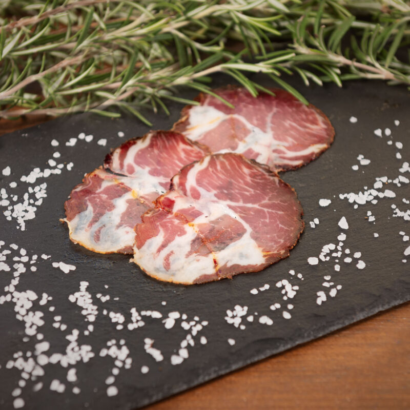 Lonza stagionata biologica affettata