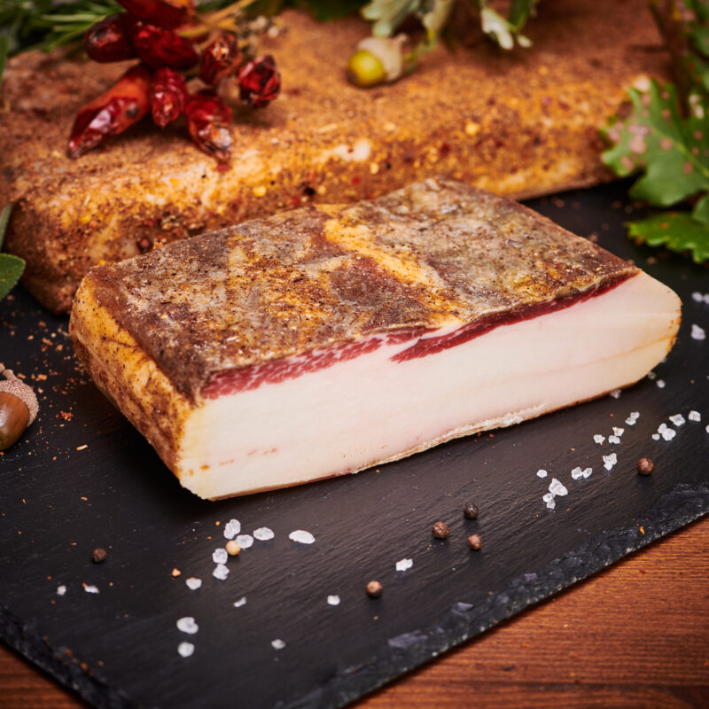 Lardo stagionato biologico