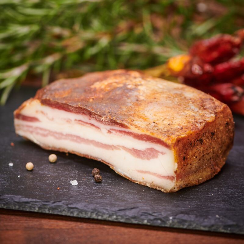 Pancetta tesa stagionata biologica