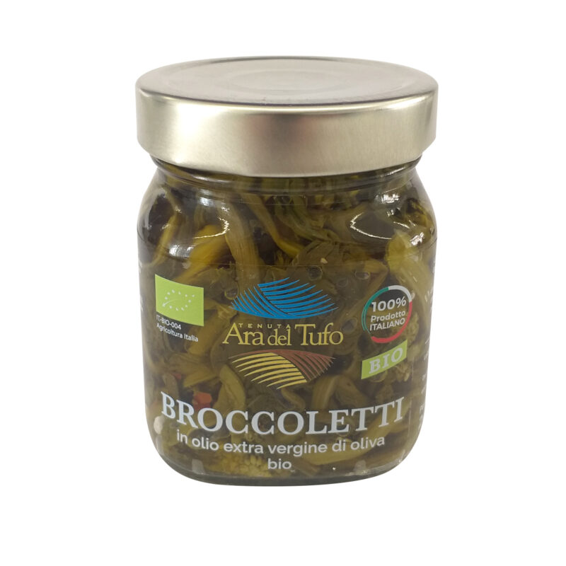 BROCCOLETTI IN OLIO BIO