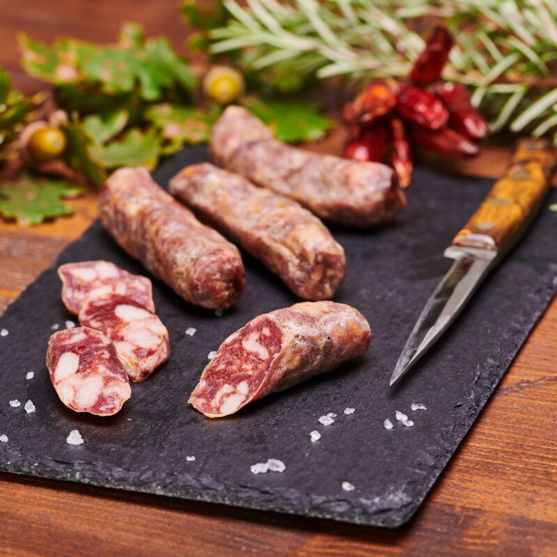 Salsicce Giulianesi piccanti stagionate biologiche